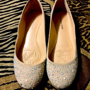 Gianni Bini rhinestone ballet flats 6.5